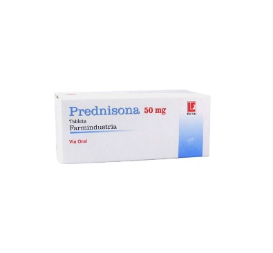 PREDNISONA 50MG CJA x 100 TAB - FARMIND.