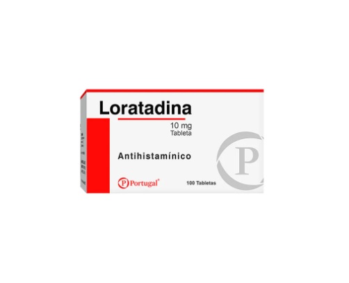 LORATADINA 10MG CJA x 100 TAB - PORTUGAL