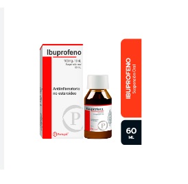 IBUPROFENO 100MG/5ML JBE x 60ML - PORTUGAL