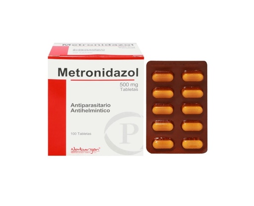 METRONIDAZOL 500MG CJA x 100 TAB - PORTUGAL