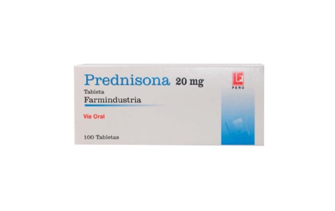 PREDNISONA 20MG CJA x 100TAB - FARMIND.