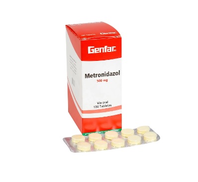 METRONIDAZOL 500MG CJA x 100 TAB - GENFAR