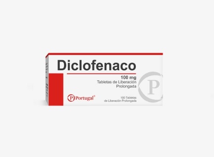 DICLOFENACO 100MG CJA x 100 TAB - PORTUGAL