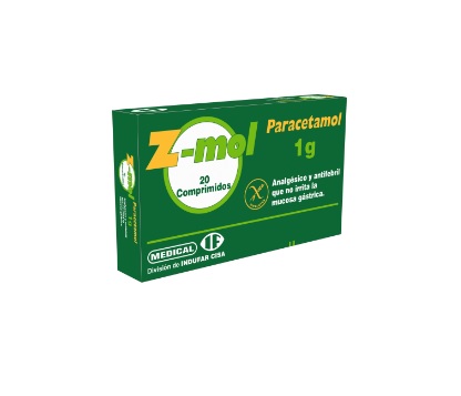 Z-MOL 1GR CJA x 20 TAB - INDUFAR