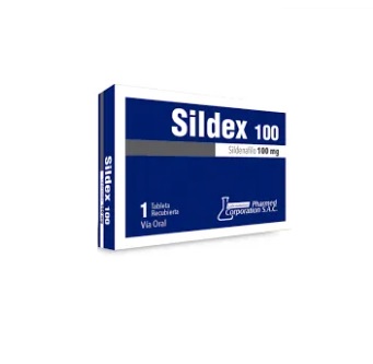 SILDEX 100MG CJA x 1 TAB REC - PHARMED