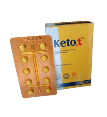 KETOX 10MG CJA x 100TAB REC - LABOFAR