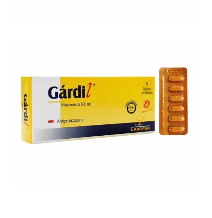 GARDIL 500MG x 6 TAB REC - LABOFAR