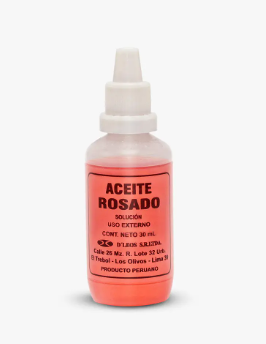 ACEITE ROSADO x 30ML - D´LEOS