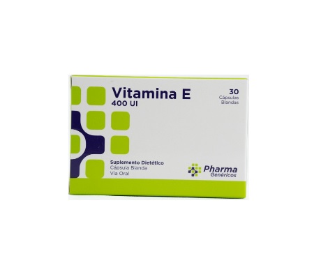 VITAMINA E 400UI CJA x 30 CAP BLAN - OQCORP