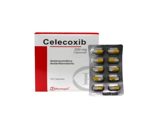 CELECOXIB 200MG CJA x 100 CAP - PORTUGAL