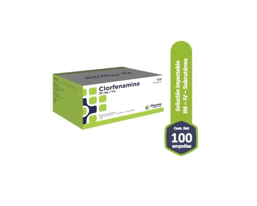 CLORFENAMINA 10MG/ML IM/IV x 1AMP - OQCORP