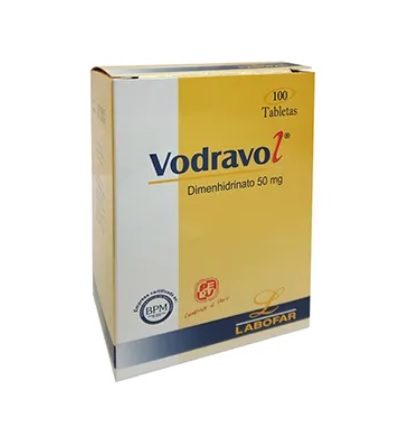 VODRAVOL 50MG CJA x 100 TAB - LABOFAR
