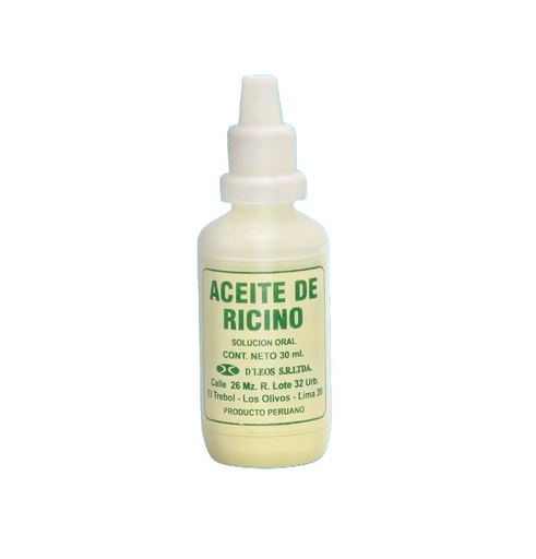 ACEITE DE RICINO x 30ML - D´LEOS