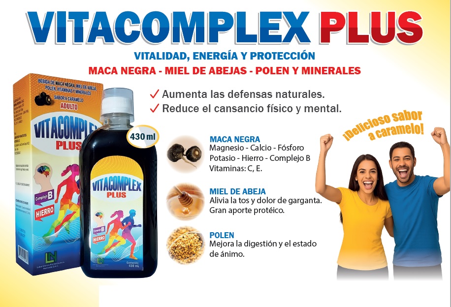 VITACOMPLEX PLUS FCO x 430ML - LN