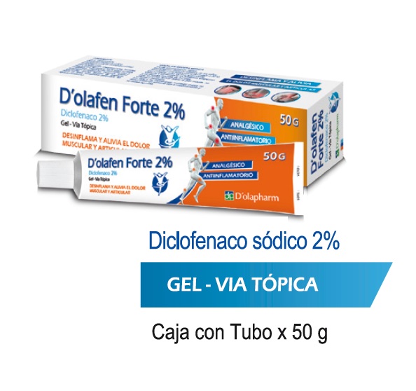 DOLAFEN FORTE 2% GEL x 50GR - D'OLAPHARM
