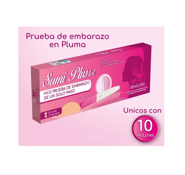 TEST DE EMB. EN PLUMA - SAMI PLUS