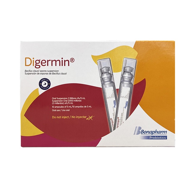 DIGERMIN 2 MILLONES/5ML x 10 UNDS - BONAPHARM
