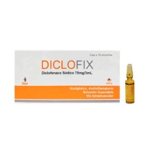 DICLOFIX 75MG/3ML IM x 10AMP - DANY