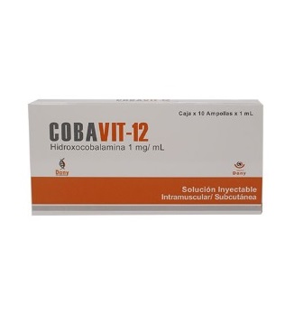 COBAVIT-12(HIDROXOCOB. 1MG) x 10AMP - DANY