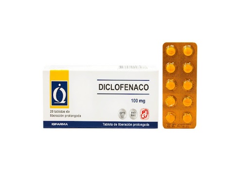 DICLOFENACO 100MG CJA x 20 TLP - IQFARMA