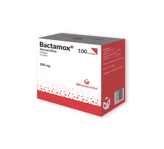 BACTAMOX 500MG x 100CAP - OQCORP