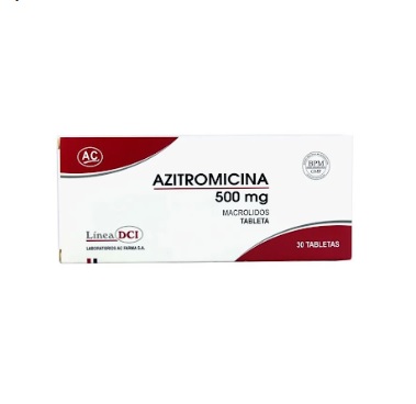 AZITROMICINA 500MG x 30TAB REC - AC FARMA