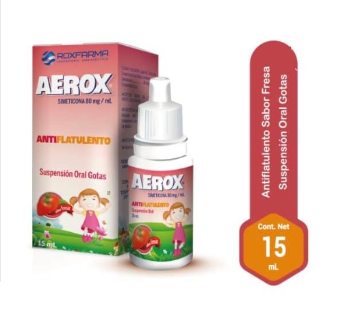 AEROX FRESA 80MG/ML GTS x 15ML - ROXFARMA