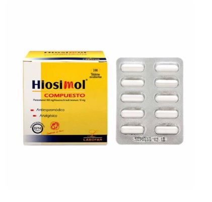 HIOSIMOL COMPUESTO CJA x 100TAB REC - LABOFAR