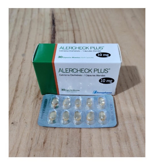 ALERCHECK PLUS 10MG x 30CAP BL - BONAPHARM
