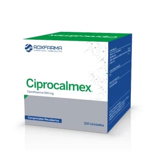 CIPROCALMEX 500MG CJA x 100TAB REC - ROXFARMA