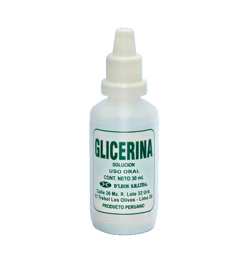 GLICERINA LIQUIDA x 30ML - D´LEOS