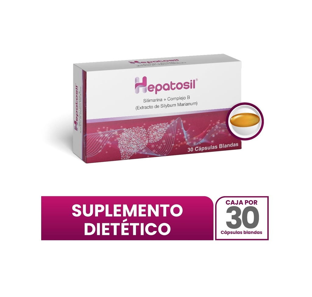 HEPATOSIL CJA x 30 CAP BLAN. - GEMUSELAB