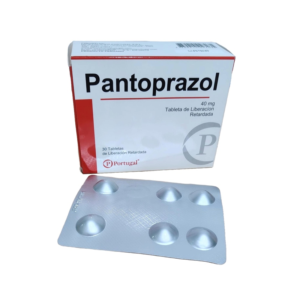 PANTOPRAZOL 40MG CJA x 30 TLR - PORTUGAL