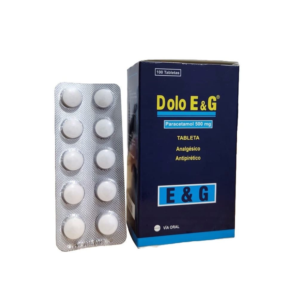 DOLO E&G CJA x 100TAB - E&G FARMA