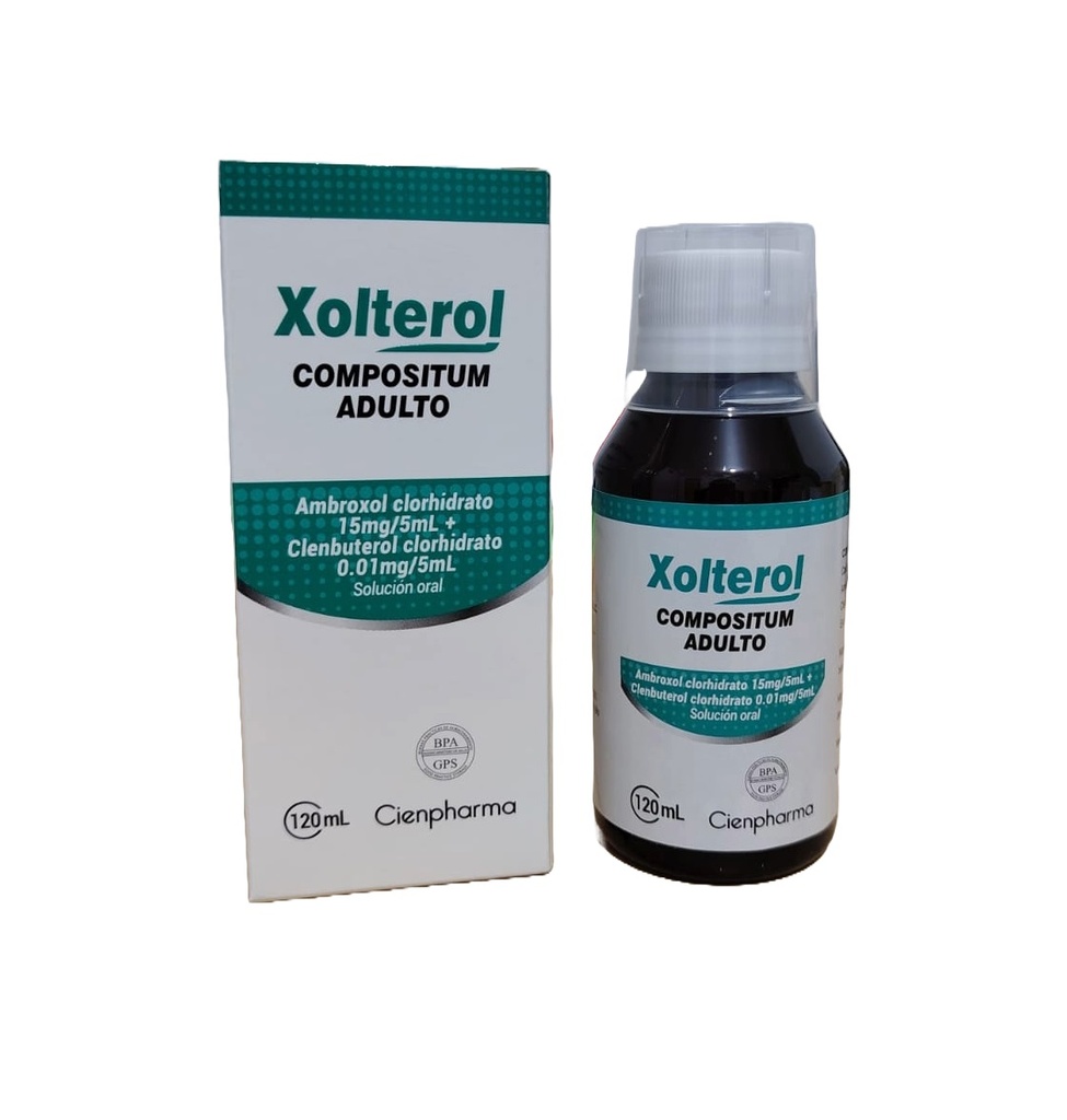 XOLTEROL COMP. ADUL 15+0,01MG/5ML x 120ML - CIENP