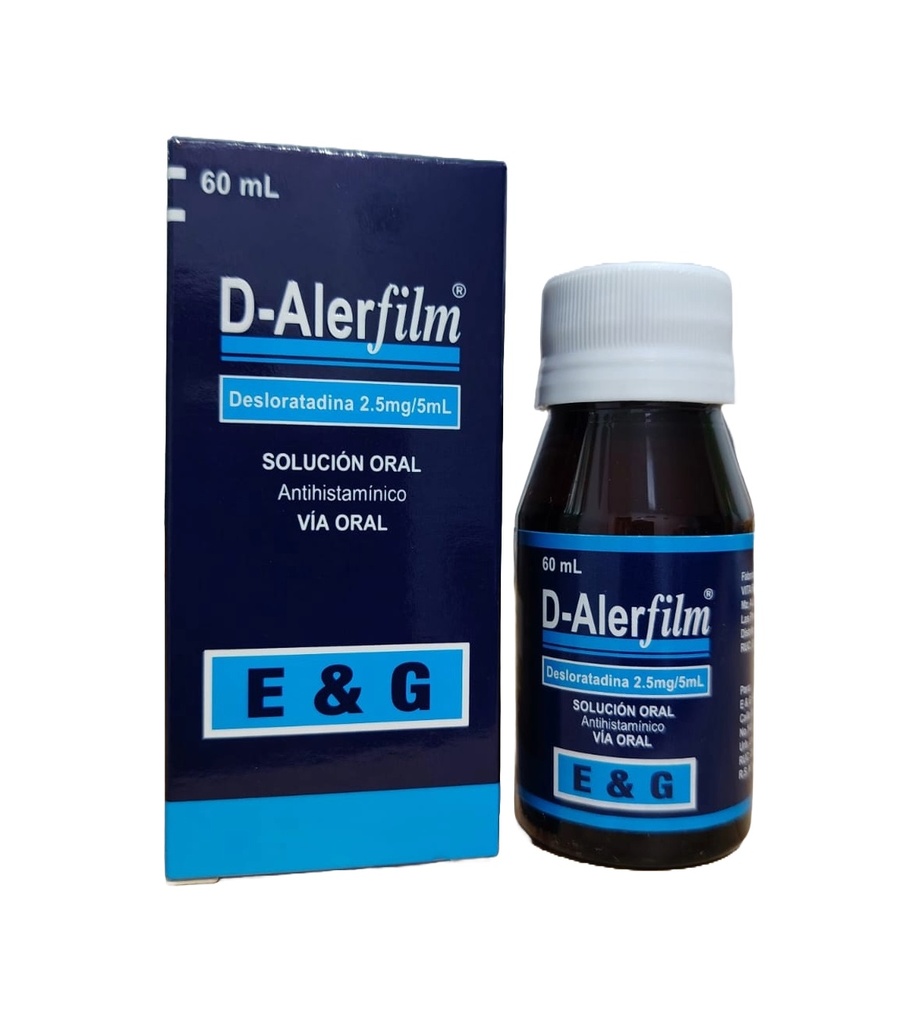 D-ALERFILM 2.5MG/5ML JBE x 60ML - E&G
