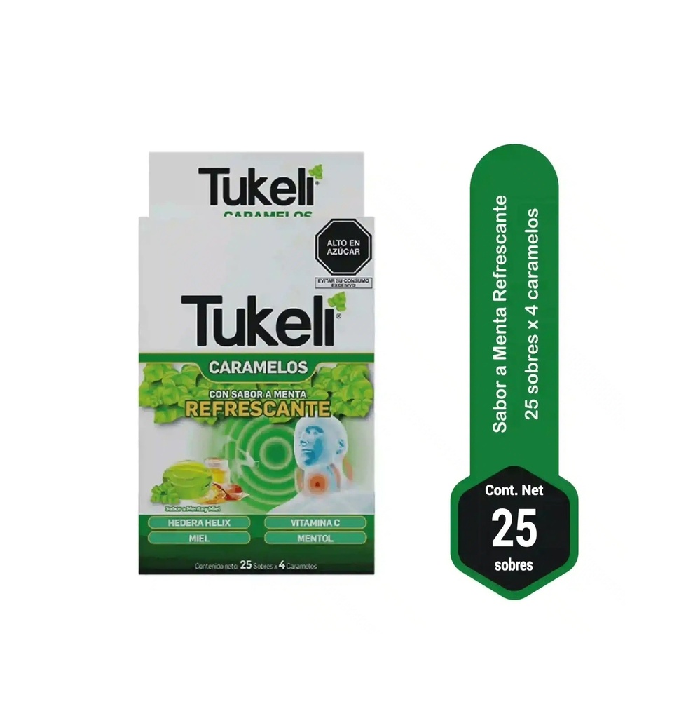 TUKELI CARAMELOS HEDERA HELIX x 25SOB