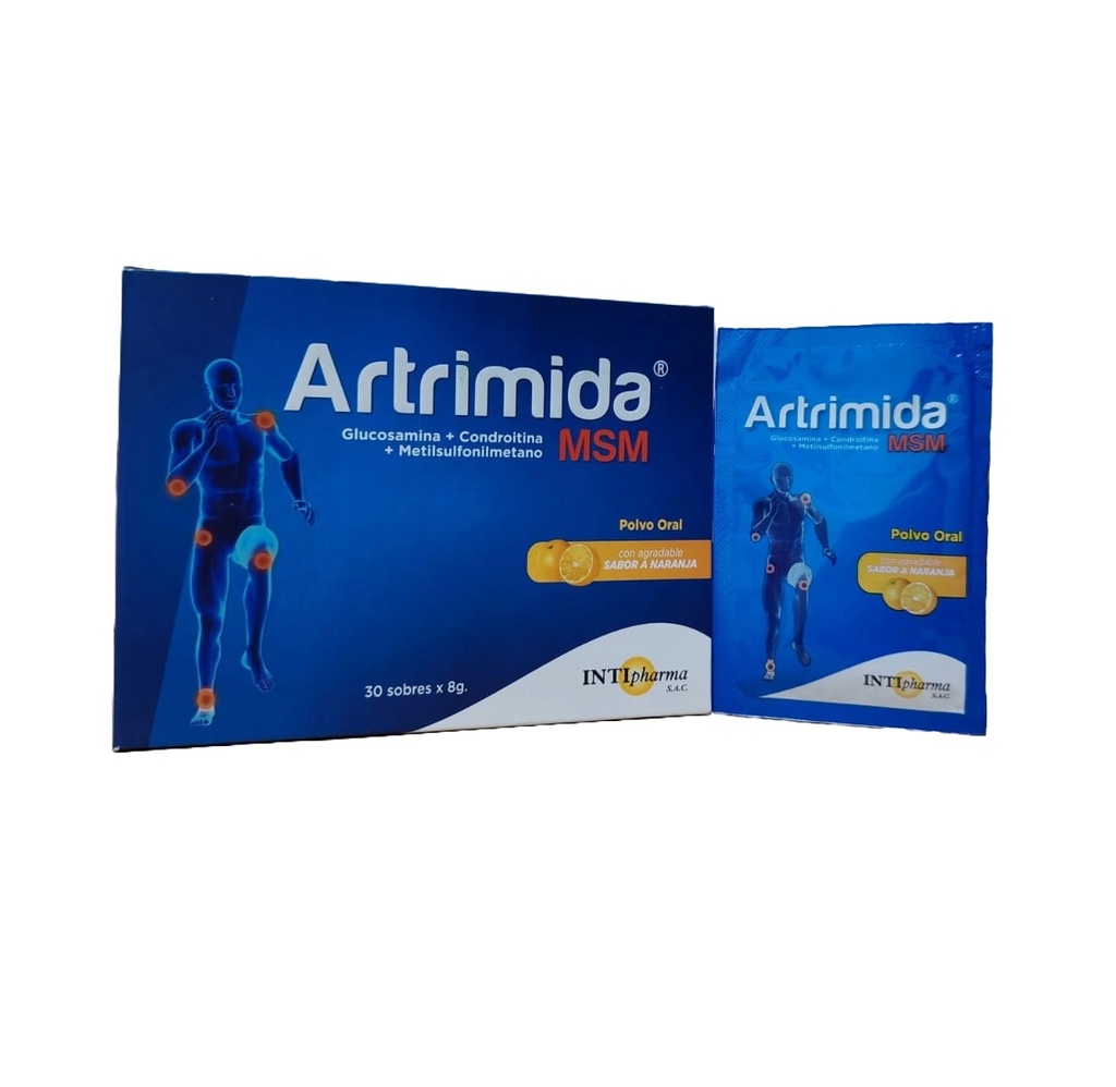 ARTRIMIDA MSM POLVO ORAL CJA x 30SOB - INTIPHARMA