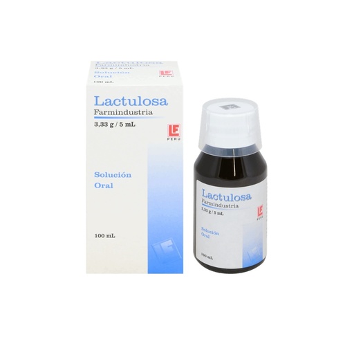 LACTULOSA 3.33G/5ML JBE x 100ML - FARMIND.
