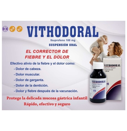 VITHODORAL 100MG/5ML x 120ML - DP