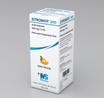 ZITROBIOT 200MG/5ML SUSP FCO x 30ML - MSP