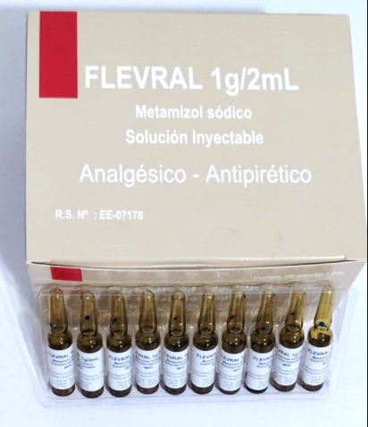 FLEVRAL (metamisol) 1GR/2ML IM/IV x AMP - JPS