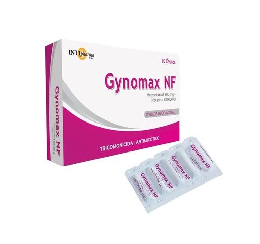 GYNOMAX NF CJA x 10 OVULOS - INTIPHARMA