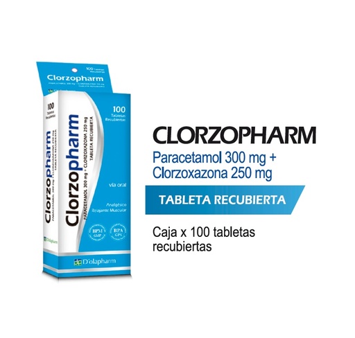 CLORZOPHARM CJA x 100TAB REC - D'OLAPHARM